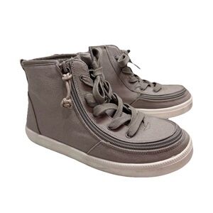 Billy Footwear Kids High-Top Sneakers in Gray size 4